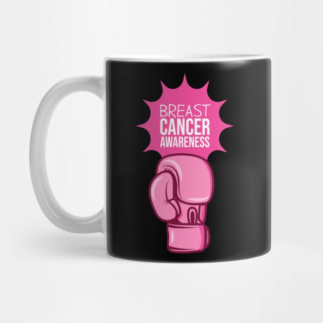 Breast Cancer Awareness Boxing Glove by busines_night